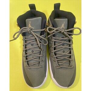 Nike Air Jordan 12 Retro CP3 Class Of 2003 7Y Olive Sail 153265-301  Shoes